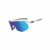 LUNETTES GES ALPHA VERRE BLEU/MONTURE BLANCHE 2 LUNETTES GES ALPHA VERRE BLEU/MONTURE BLANCHE -Promos Vélos De Route Magasin lunettes ges alpha verre bleu monture blanche